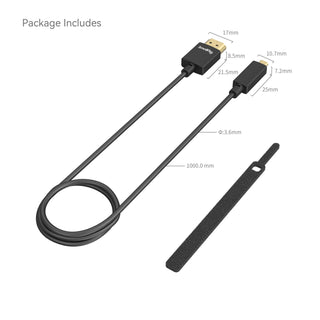 SmallRig 4795 Ultra-Slim Micro to Full 4K HDMI Data Cable (100cm)