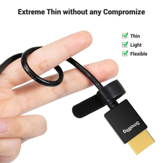 SmallRig 4795 Ultra-Slim Micro to Full 4K HDMI Data Cable (100cm)