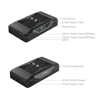 SmallRig 4826B CB75 Camera Base Battery (73.8Wh)