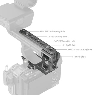 SmallRig 4830 Extension Mount Plate Kit for Sony FX3 / FX30 XLR Handle