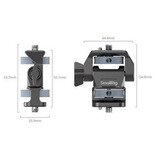 SmallRig 4886 Swivel and Tilt Adjustable Monitor Support with 1/4"-20 Screws