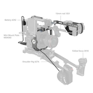 SmallRig 4946 Advanced Cage Kit for Canon EOS C400