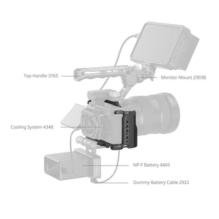 SmallRig 4949 HawkLock Quick Release Cage Kit for Sony ZV-E10 II