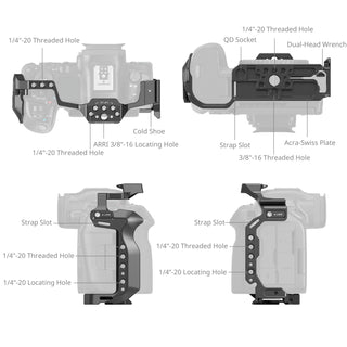 SmallRig 4978 Cage for Canon EOS R5 Mark II