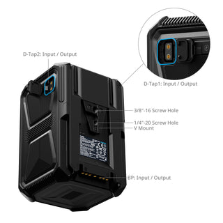 SmallRig 4985 X-Touch Smart Triple-Proof V-Mount Battery X221