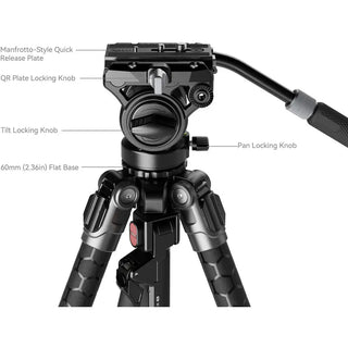 SmallRig x Potato Jet 5305 TRIBEX SE Hydraulic Aluminium Alloy Tripod Kit