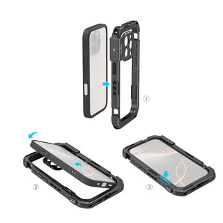 SmallRig Mobile Video Cage for iPhone 16 Pro Max (Basic Edition)