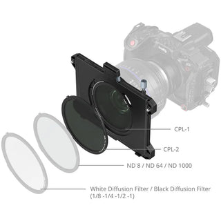 SmallRig 5011 95mm Matte Box Kit with CPL/VND Filter Set