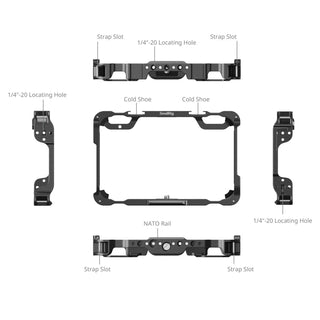 SmallRig 5030 Monitor Cage Kit for Atomos Shinobi II / Shinobi GO