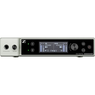Sennheiser EW-DX EM 2 DANTE Two-Channel Digital Rackmount Receiver with Dante (S1-10: 606.2 to 693.8 MHz)