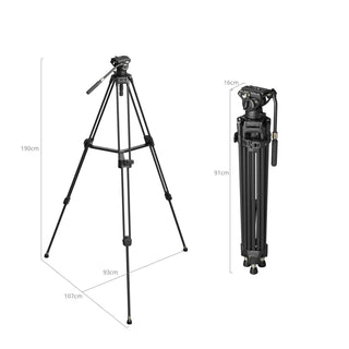 SmallRig 5111 Heavy-Duty Tripod Kit AD-80S