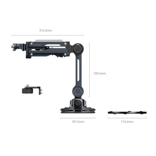 SmallRig 5123 mini Shock Absorber Arm for DJI Osmo Pocket 3 / GoPro HERO13 / Insta360 X4