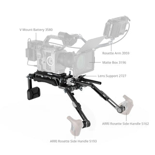 SmallRig5199 "HawkLock" VCT-14 Type Shoulder Rig (SR009) 