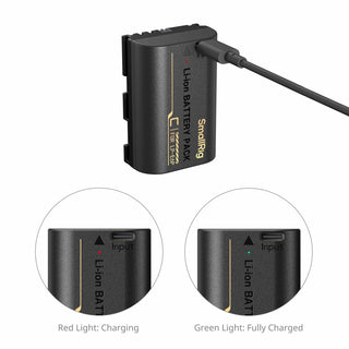 SmallRig 5295 Camera Battery with USB-C Charging for Canon LP-E6P 