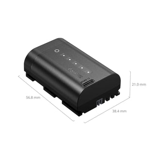 SmallRig 5297 USB-C Camera Battery with Power Display for Sony NP-FZ100 