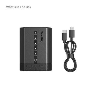 SmallRig 5297 USB-C Camera Battery with Power Display for Sony NP-FZ100 