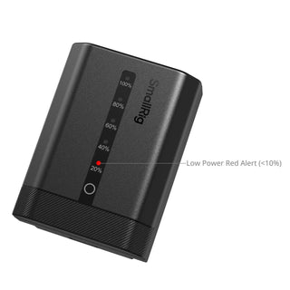 SmallRig 5297 USB-C Camera Battery with Power Display for Sony NP-FZ100 