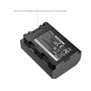 SmallRig 5297 USB-C Camera Battery with Power Display for Sony NP-FZ100 