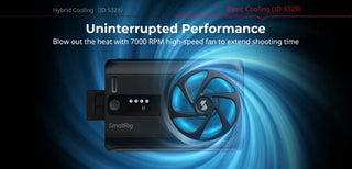SmallRig 5329 Cooling Fan for Mirrorless Cameras (Basic Fan) 