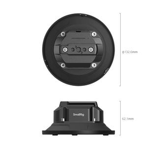 SmallRig 5398 5" Electric Suction Cup Mount 