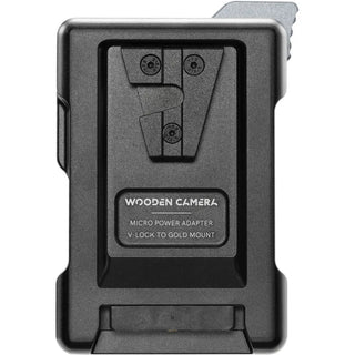 Wooden Camera Micro Battery Plate Adapter (V-Mount to Gold Mount)