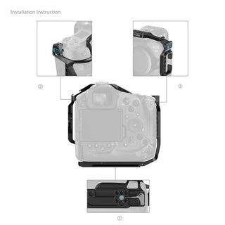 SmallRig 5413 Cage for Canon EOS R1