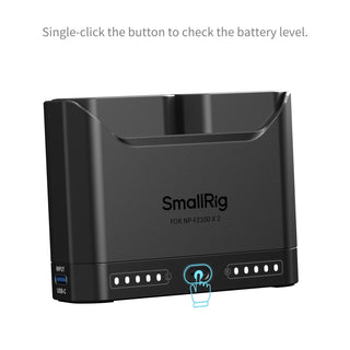 SmallRig 5483 Turbo Charging Kit for NP-FZ100 Camera Batteries