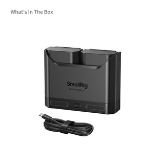 SmallRig 5483 Turbo Charging Kit for NP-FZ100 Camera Batteries