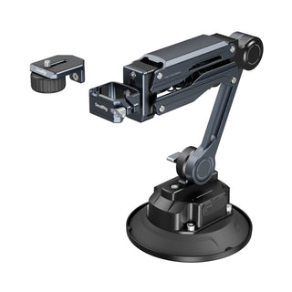 SmallRig 5507 Shock Absorber Support with Electronic Suction Cup for DJI Osmo 4P / 4 / 3 and Xtra Muse / GoPro HERO13 / Insta360 X5 / X4 