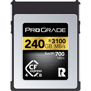 ProGrade Digital 240GB CFexpress 4.0 Type B Gold Memory Card