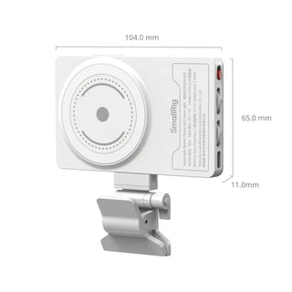 SmallRig 5640 M3 Attachable Mobile Phone LED Video Light (White)
