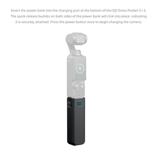 SmallRig 5705 Power Bank for DJI Osmo Pocket 3 / 4 / 4P