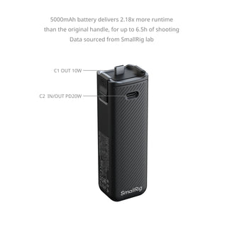 SmallRig 5705 Power Bank for DJI Osmo Pocket 3 / 4 / 4P