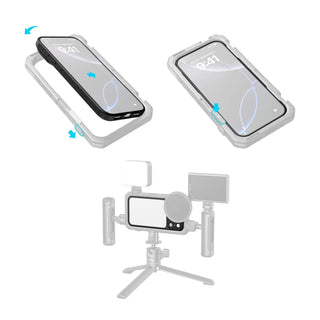 SmallRig 5793 FilMov Lightweight Photography Bumper Case for iPhone 17 Pro Max (Black)