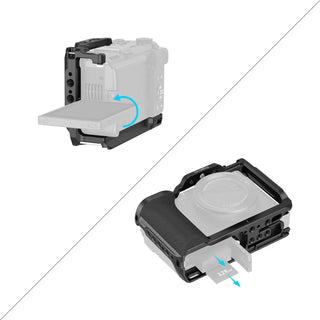 SmallRig 5807 Cage for Canon PowerShot V1 (Black) 