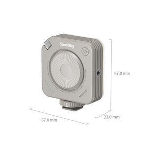 SmallRig 5820 P96 Neo mini LED Video Light (Morandi Gray) 