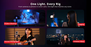 SmallRig 5821 P108 Neo mini LED Video Light (Nebula Gray) 