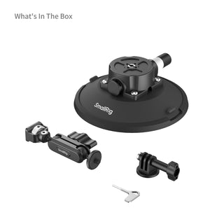 SmallRig 5856B 6" Suction Cup Mount for Action Cameras 
