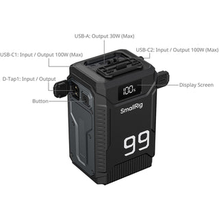 SmallRig T99 V-Mount Power Bank (99Wh)