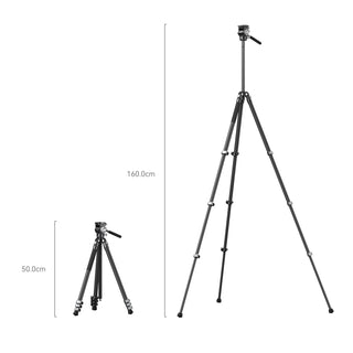 SmallRig 5885 Portable Carbon Fiber Tripod for Action Cameras