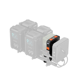 SmallRig 5899 Intelligent Power Management V-Mount Battery Plate Compatible with Arca-Swiss QR Plate 