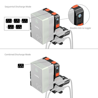 SmallRig 5899 Intelligent Power Management V-Mount Battery Plate Compatible with Arca-Swiss QR Plate 