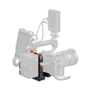 SmallRig 5899 Intelligent Power Management V-Mount Battery Plate Compatible with Arca-Swiss QR Plate 
