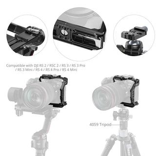 SmallRig 5953 "HawkLock" Quick Release Half Cage for Canon EOS R6 Mark III / R6 Mark II / R5 Mark II 