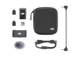 DJI Mic 2 1-Person Compact Digital Wireless Microphone System/Recorder for Camera & Smartphone (2.4 GHz)