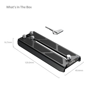 SmallRig 6318 Mount Plate Compatible with Manfrotto 501PL-Type 