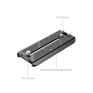 SmallRig 6318 Mount Plate Compatible with Manfrotto 501PL-Type 