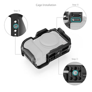 SmallRig 6372 "HawkLock" Quick Release Cage for Canon EOS R6 V 