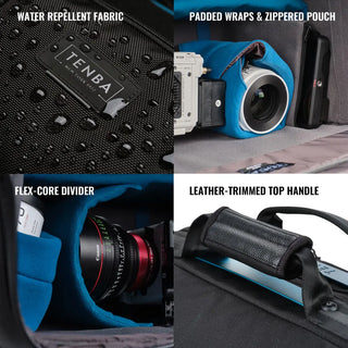 Tenba Cineluxe V2 Shoulder Bag 21 (Black, 32L)