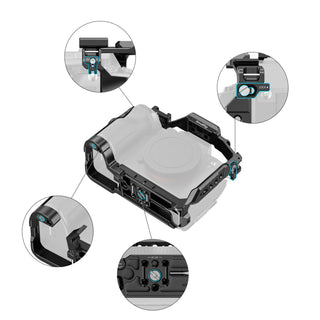 SmallRig 6702 "HawkLock" Quick Release Cage for Sony Alpha 7R VI 